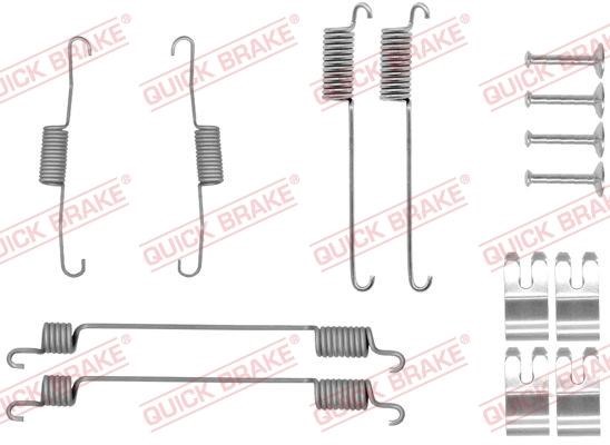 Quick brake 105-0030 Mounting kit brake pads 1050030: Buy near me in Poland at 2407.PL - Good price!