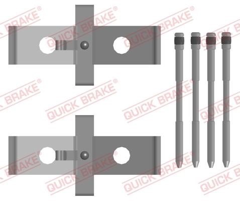 Quick brake 109-0136 Mounting kit brake pads 1090136: Buy near me in Poland at 2407.PL - Good price!