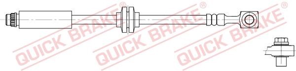 Quick brake 50.201X Тормозной шланг 50201X: Отличная цена - Купить в Польше на 2407.PL!