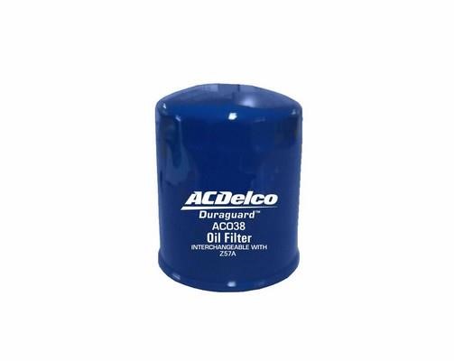 AC Delco AC038 Filtr oleju AC038: Dobra cena w Polsce na 2407.PL - Kup Teraz!