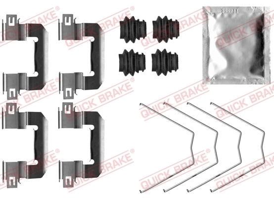 Quick brake 109-0063 Mounting kit brake pads 1090063: Buy near me in Poland at 2407.PL - Good price!