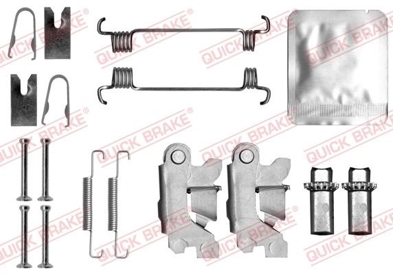 Quick brake 105-0875S Repair kit for parking brake pads 1050875S: Buy near me in Poland at 2407.PL - Good price!