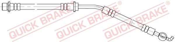 Quick brake 58.865 Brake Hose 58865: Buy near me in Poland at 2407.PL - Good price!