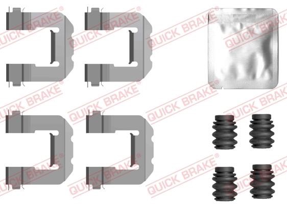 Quick brake 109-0127 Mounting kit brake pads 1090127: Buy near me in Poland at 2407.PL - Good price!