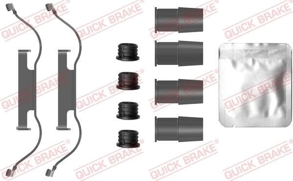 Quick brake 109-0088 Mounting kit brake pads 1090088: Buy near me in Poland at 2407.PL - Good price!