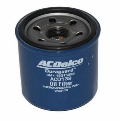AC Delco AC0139 Oil Filter AC0139: Buy near me in Poland at 2407.PL - Good price!