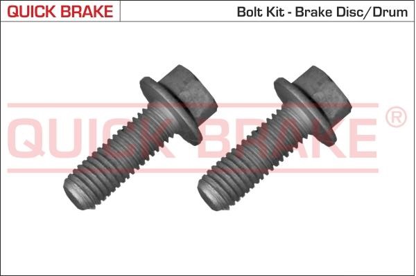 Quick brake 11558XK Bolt, brake disc 11558XK: Buy near me at 2407.PL in Poland at an Affordable price!
