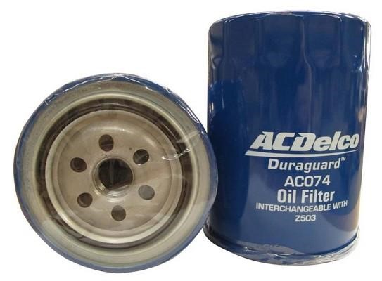 AC Delco AC074 Масляный фильтр AC074: Отличная цена - Купить в Польше на 2407.PL!