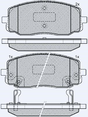 Technik'a 01827A Klocki hamulcowe, zestaw 01827A: Dobra cena w Polsce na 2407.PL - Kup Teraz!