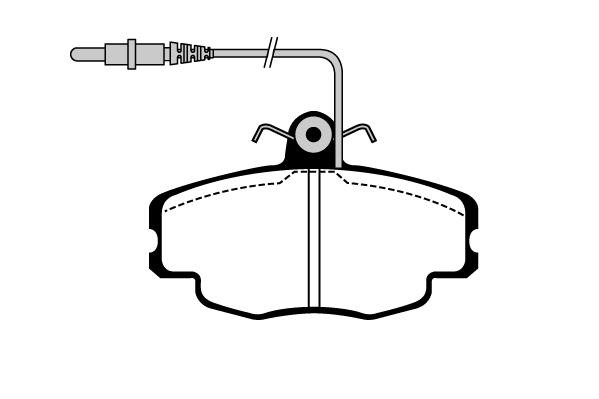 Technik'a 01052 Brake Pad Set, disc brake 01052: Buy near me in Poland at 2407.PL - Good price!