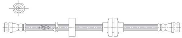 Technik'a 44145A Brake Hose 44145A: Buy near me in Poland at 2407.PL - Good price!