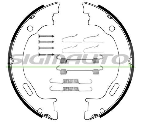 Sigmauto SFA310-1 Parking brake shoes SFA3101: Buy near me at 2407.PL in Poland at an Affordable price!