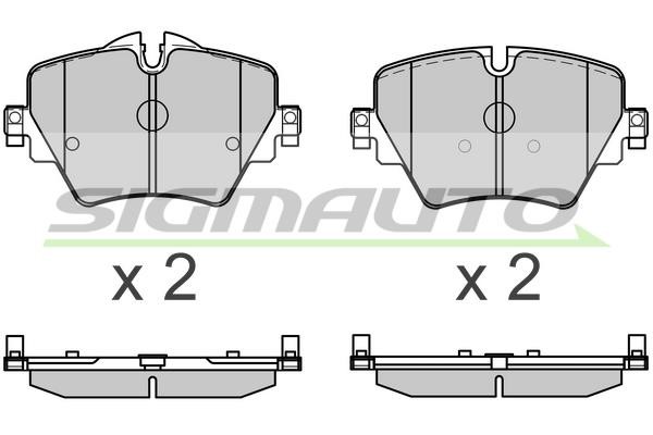 Sigmauto SPB643 Brake Pad Set, disc brake SPB643: Buy near me in Poland at 2407.PL - Good price!