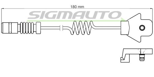 Sigmauto WI0507 Warning contact, brake pad wear WI0507: Buy near me in Poland at 2407.PL - Good price!