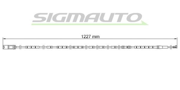 Sigmauto WI0930 Warning contact, brake pad wear WI0930: Buy near me in Poland at 2407.PL - Good price!