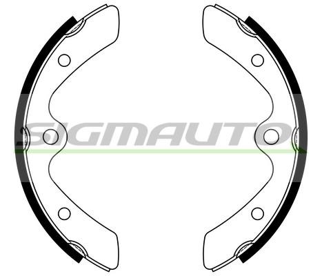 Sigmauto SFA906 Brake shoe set SFA906: Buy near me in Poland at 2407.PL - Good price!