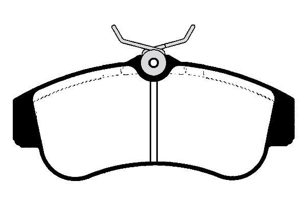 Technik'a 01142 Brake Pad Set, disc brake 01142: Buy near me at 2407.PL in Poland at an Affordable price!