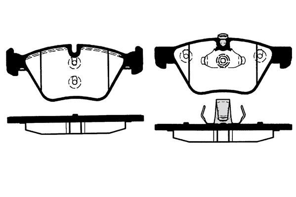 Technik'a 01729B Гальмівні колодки, комплект 01729B: Купити у Польщі - Добра ціна на 2407.PL!