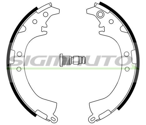 Sigmauto SFA948 Колодки гальмівні барабанні, комплект SFA948: Приваблива ціна - Купити у Польщі на 2407.PL!