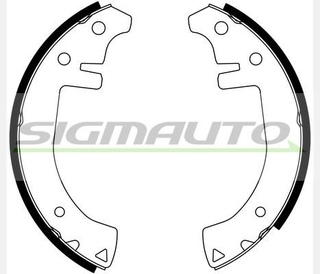 Sigmauto SFA401 Bremsbackensatz SFA401: Kaufen Sie zu einem guten Preis in Polen bei 2407.PL!