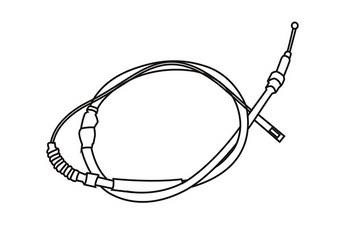 WXQP 140699 Cable Pull, parking brake 140699: Buy near me in Poland at 2407.PL - Good price!