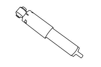 WXQP 361647 Rear oil and gas suspension shock absorber 361647: Buy near me in Poland at 2407.PL - Good price!