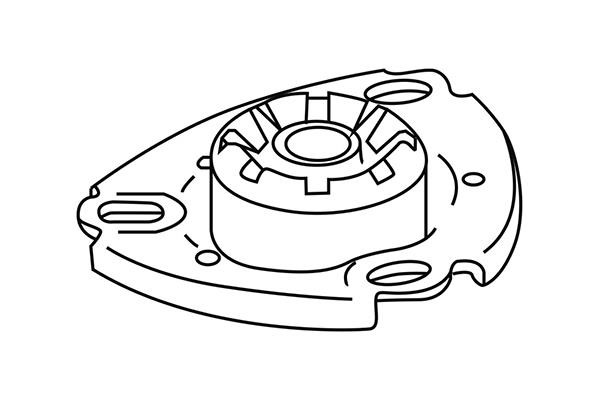 WXQP 381125 Опора стійки амортизатора 381125: Купити у Польщі - Добра ціна на 2407.PL!