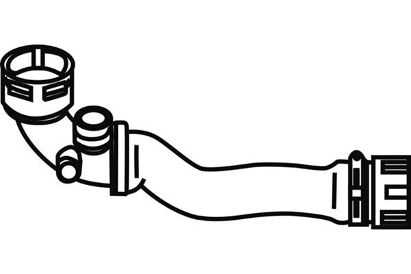 WXQP 220229 Шланг радіатора 220229: Приваблива ціна - Купити у Польщі на 2407.PL!