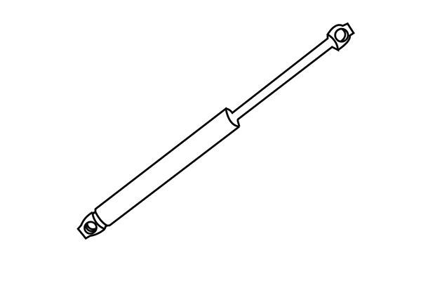 WXQP 270329 Gas hood spring 270329: Buy near me in Poland at 2407.PL - Good price!