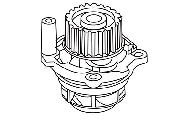 WXQP 320697 Water pump 320697: Buy near me in Poland at 2407.PL - Good price!