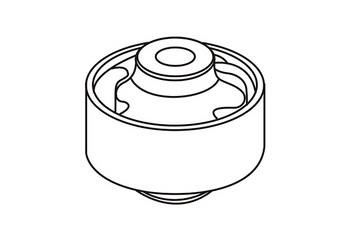 WXQP 381229 Control Arm-/Trailing Arm Bush 381229: Buy near me in Poland at 2407.PL - Good price!