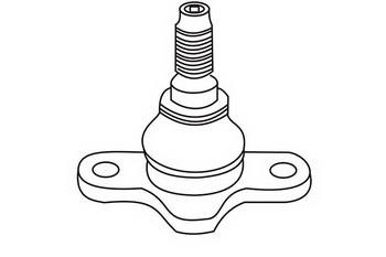 WXQP 361883 Опора шаровая 361883: Отличная цена - Купить в Польше на 2407.PL!