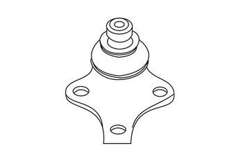 WXQP 361297 Ball joint 361297: Buy near me at 2407.PL in Poland at an Affordable price!