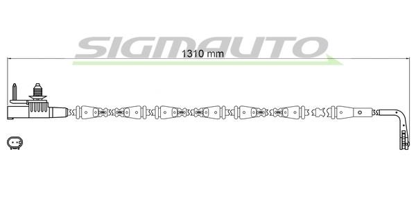 Sigmauto WI0985 Датчик износа тормозных колодок WI0985: Отличная цена - Купить в Польше на 2407.PL!