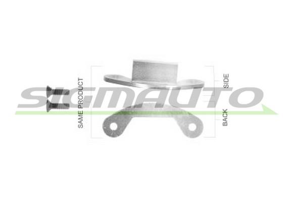 Sigmauto SK0481 Mounting kit brake pads SK0481: Buy near me in Poland at 2407.PL - Good price!