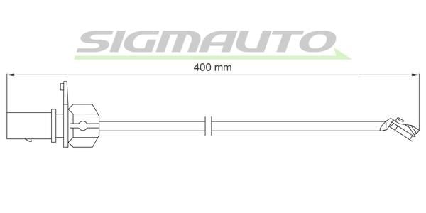 Sigmauto WI0921 Warning contact, brake pad wear WI0921: Buy near me in Poland at 2407.PL - Good price!