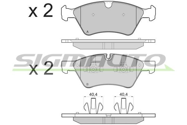 Sigmauto SPB279 Klocki hamulcowe, zestaw SPB279: Dobra cena w Polsce na 2407.PL - Kup Teraz!