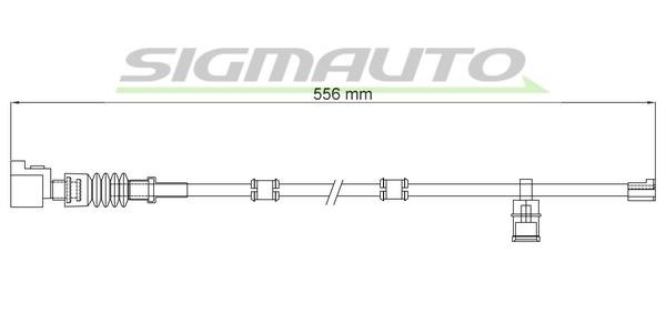 Sigmauto WI0940 Датчик износа тормозных колодок WI0940: Купить в Польше - Отличная цена на 2407.PL!