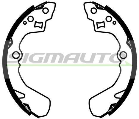 Sigmauto SFD569 Brake shoe set SFD569: Buy near me at 2407.PL in Poland at an Affordable price!