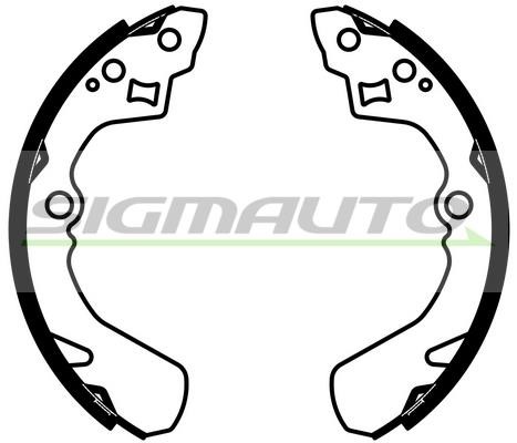 Sigmauto SFD569 Brake shoe set SFD569: Buy near me in Poland at 2407.PL - Good price!