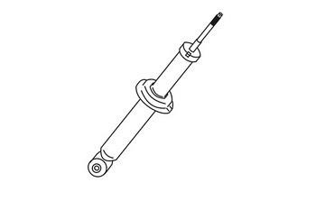 WXQP 360905 Rear oil shock absorber 360905: Buy near me in Poland at 2407.PL - Good price!