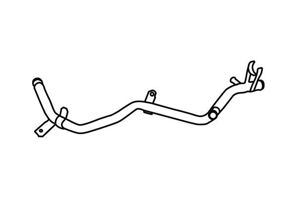WXQP 320435 Шланг радіатора 320435: Приваблива ціна - Купити у Польщі на 2407.PL!