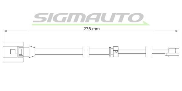 Sigmauto WI0754 Bremsbelagwarnkontakte WI0754: Kaufen Sie zu einem guten Preis in Polen bei 2407.PL!