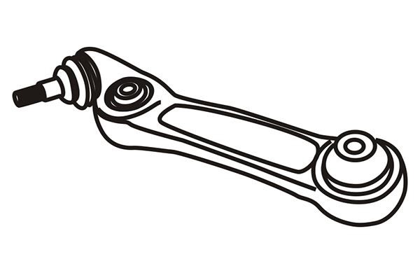 WXQP 260705 Track Control Arm 260705: Buy near me in Poland at 2407.PL - Good price!