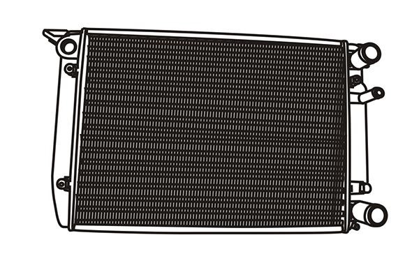 WXQP 321085 Radiator, engine cooling 321085: Buy near me in Poland at 2407.PL - Good price!
