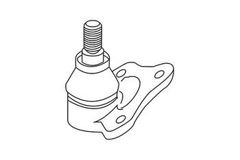 WXQP 361307 Ball joint 361307: Buy near me in Poland at 2407.PL - Good price!