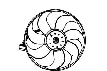 WXQP 351267 Hub, engine cooling fan wheel 351267: Buy near me in Poland at 2407.PL - Good price!