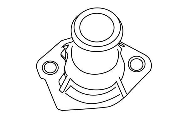 WXQP 320277 Coolant flange 320277: Buy near me in Poland at 2407.PL - Good price!