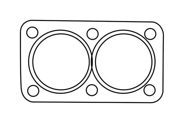 WXQP 311401 Exhaust pipe gasket 311401: Buy near me in Poland at 2407.PL - Good price!