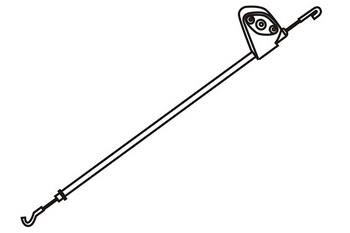 WXQP 370603 Cable Pull, door release 370603: Buy near me in Poland at 2407.PL - Good price!
